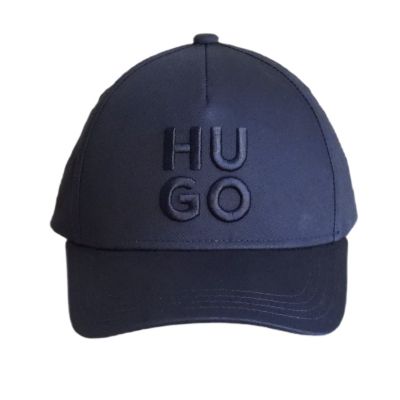 2. Hugo Boss Jude-Stacked Navy Blue Baseball Cap - 50533409-405