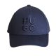 2. Hugo Boss Jude-Stacked Navy Blue Baseball Cap - 50533409-405