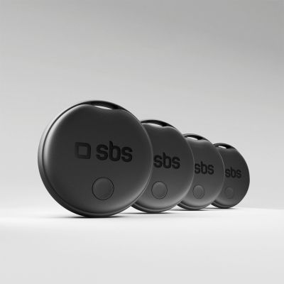 4. SBS universal locator Track My Dual set of 4 - black
