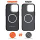 5. Tech-Protect Ion Carbon MagSafe Case for iPhone 16 Pro Max - Black/Grey
