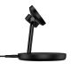 3. Baseus Swan inductive charger (MagSafe compatible) stand for iPhone, Apple Watch, AirPods + USB-C cable 1m black (WXTE000101)