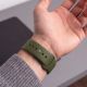 5. Tech-Protect Silicone Strap for Apple Watch 44 / 45 / 46 / 49 mm - Green