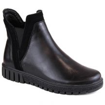 Filippo W PAW472 black insulated leather slip-on ankle boots