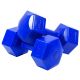 3. EB FIT composite dumbbell set 2x5kg navy blue 1027050