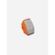 6. BOOKMAN Curve Front Light 220lm orange bicycle lamp