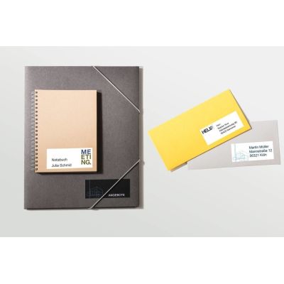 3. Avery 3481 Self-Adhesive Labels Rectangle Permanent White 2100 pcs.