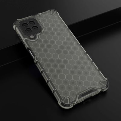 14. Honeycomb Case armor cover with TPU Bumper for Samsung Galaxy A22 4G black