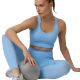 6. 4F FNK F420 women's leggings blue 4FWSS26TFTIF420 33S