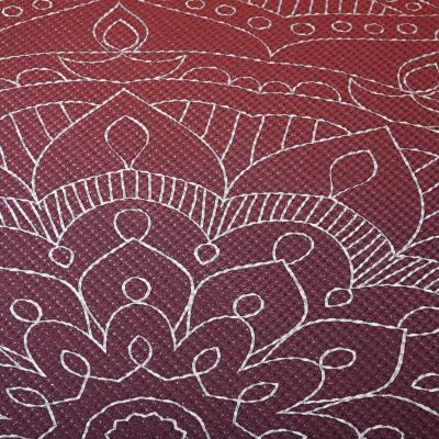 4. GAIAM Metallic Sun yoga mat 6mm 63417
