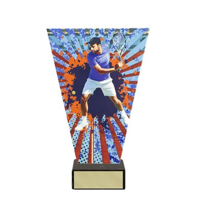 Triumph glass trophy