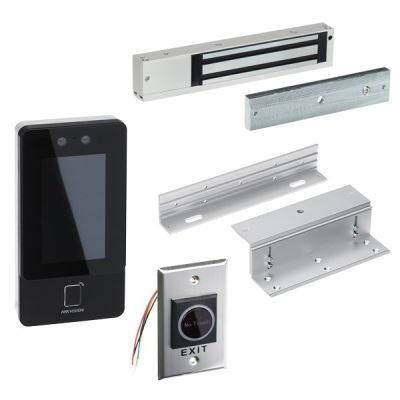 ACCESS CONTROL KIT WITH FACE RECOGNITION FOR ONE DOOR DS-KAS342 - 720p Hikvision