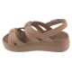 2. Crocs Brooklyn Knot Low Wedge Sandal 212864-2Q9 Brown 36/37