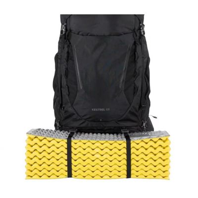 13. OSPREY Kestrel 48 trekking backpack, black, S/M