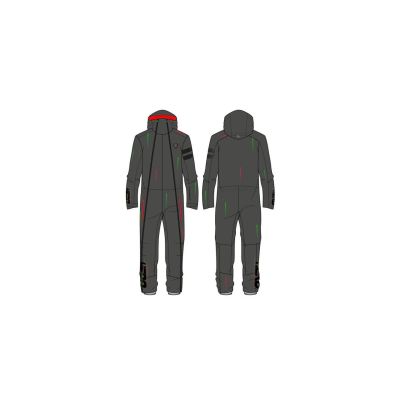 6. ROSSIGNOL One Piece Adult Ski Racing Suit – Black