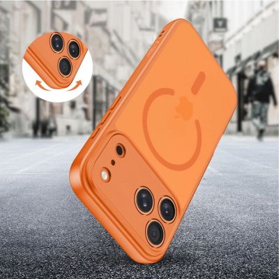 6. Tech-Protect BasicMag MagSafe Case for iPhone 17 Pro - Orange