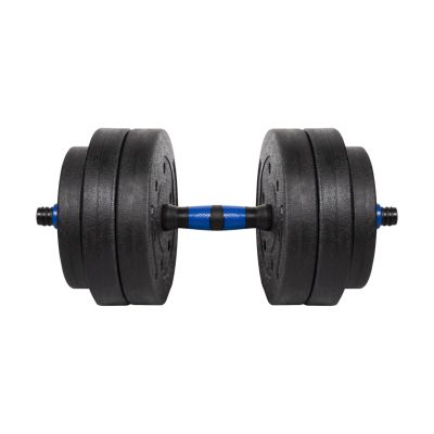 5. Bituminous adjustable dumbbell with connector 1x20kg Rebel Active