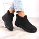 10. Waterproof slip-on snow boots News W EVE438A black