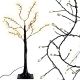 DECORATIVE TREE 240 LED 180 CM BLACK LUCA