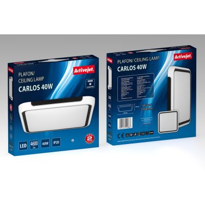 6. Activejet AJE-CARLOS 40W LED ceiling lamp