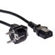 Akyga AK-PC AK-PC-06A Cable (Hybrid C/E/F (CEE 7/7) M - C13 M standard; 3m; black)