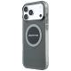 2. Mercedes AMG IML Transparent Bicolor Block MagSafe Case for iPhone 18 Pro Max / 17 Pro Max - Black and Gray
