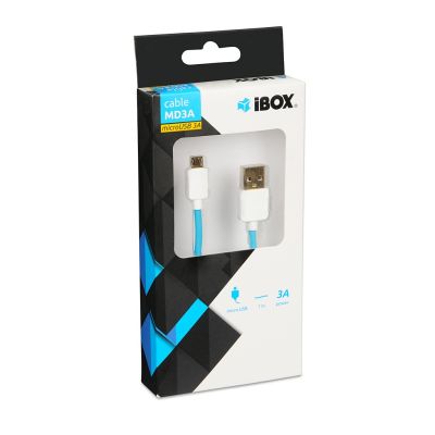 IBOX MICRO USB CABLE 3A MD3A