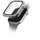 Uniq Voute tempered glass case for Apple Watch 10 46 mm - silver