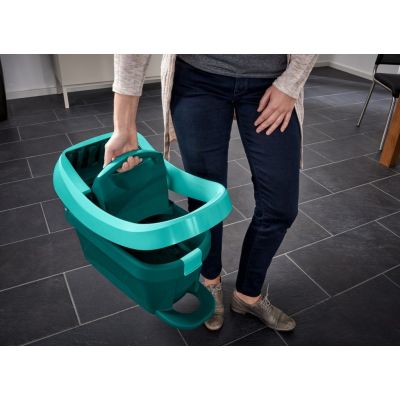 11. Leifheit Profi Set on Wheels XL (Mop + Bucket + Wringer)