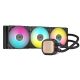 2. CORSAIR iCUE LINK TITAN 360 RX RGB AIO, 360mm Radiator, Liquid CPU Cooler
