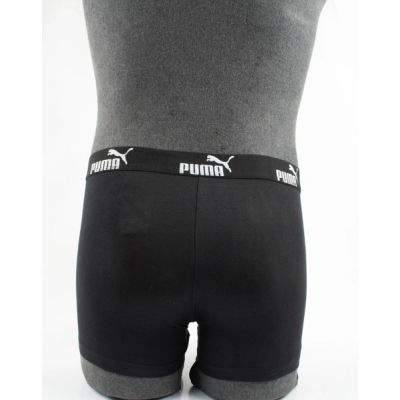 4. Puma Men's Boxer Briefs 9-Pack Black Gray Khaki Comfortable Cotton