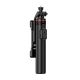12. Selfie stick WC12YDS 1.3m aluminum alloy telescopic tripod with dual lamp and phone holder - black