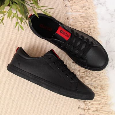 5. Big Star W DD274687 black eco-leather low-top sneakers 