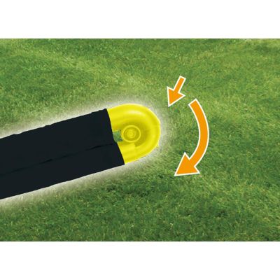 9. FOLDABLE GOAL SET WITH NET 91x61x61CM BALL AND PUMP