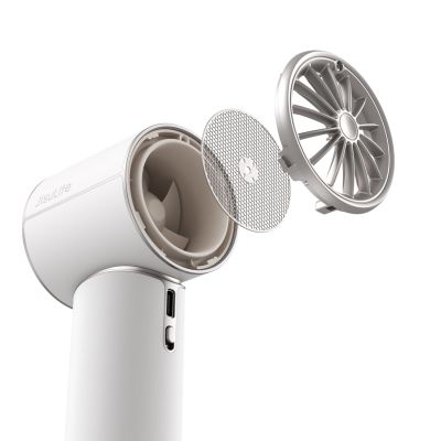 5. Jisulife Handheld Fan Pro1 Mini 4250mAh USB-C Portable Fan Blower - White