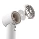 5. Jisulife Handheld Fan Pro1 Mini 4250mAh USB-C Portable Fan Blower - White