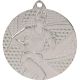 7. Silver medal - running - steel medal