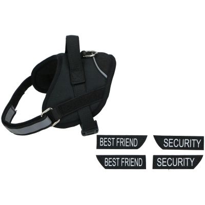 9. DOG HARNESS WITH REFLECTIVE TAPE 37 - 49 CM SMALL