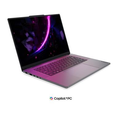 15. Lenovo Yoga Pro 9i Aura Edition 16IPH11 Ultra 7 356H 16" 2.8K OLED 500 nits Glossy 32GB LPDDR5X-7467 SSD 512GB GeForce RTX 5050 8GB Wi-Fi 7 + BT 5.0MP + IR Camera 92.5Wh W11 Pro Thunder Grey