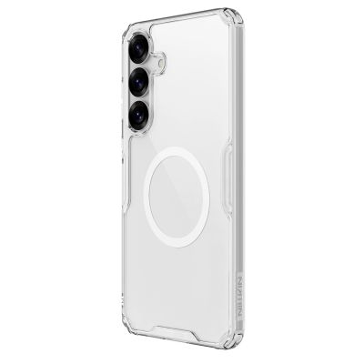 2. Nillkin Nature TPU Pro Magnetic Case with MagSafe for Samsung S25 - White