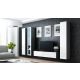 7. VIGO full display cabinet '180' 180/40/30 gray/white