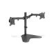 8. DIGITUS DOUBLE DESK STAND 2XLCD MAX. 32" MAX. 2X 8KG TILT-SWIVEL QUICK-RELEASE DA-90401