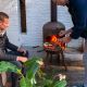 47. Bonfeu Bonbono garden fireplace rusty 4501R