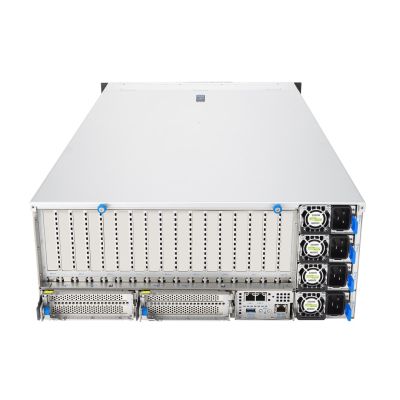 11. Asus Rack Platform (4U) ESC8000A-E13P AMD EPYC 9005 (8xNVMe, 2xM.2, 2x10Gbe, IPMI, 3200W)