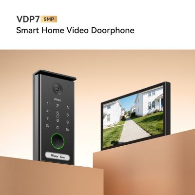 10. Imou VDP7 video intercom 5 MP 17.8 cm (7") Black