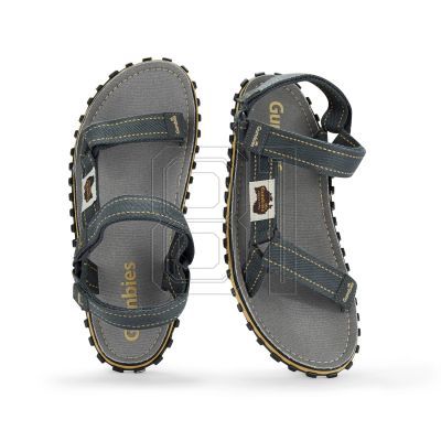 7. Gumbies Tracker Racker Sandals Gray M GU-SATRA013