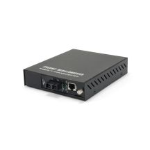 LevelOne FVM-1101 - Media converter - Ethernet, Fast Ethernet - 10Base-T, 100Base-FX, 100Base-TX - RJ-45 / SC multimode - up to 2 km - 1310 nm