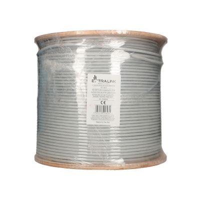 32. Extralink CAT6A FTP (F/FTP) V2 Indoor Twisted-Pair Network Cable, 500 m, LSZH