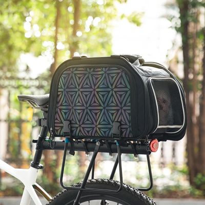 7. Rockbros 30140028001 transport bicycle bag for cats and dogs - black