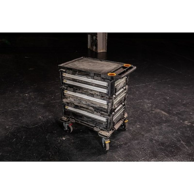 6. DeWALT DWST60510-1 Tool Box Metal, Plastic Black, Stainless Steel, Yellow
