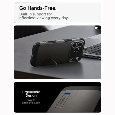 9. Spigen Tough Armor Case for iPhone 18 Pro Max / 17 Pro Max - Black